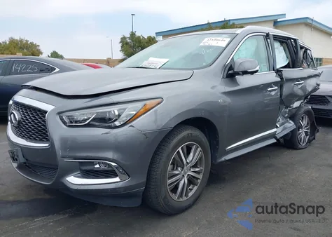 2020 Infiniti Qx60 Luxe z USA, uszkodzony, nr VIN 5N1DL0MN8LC509198